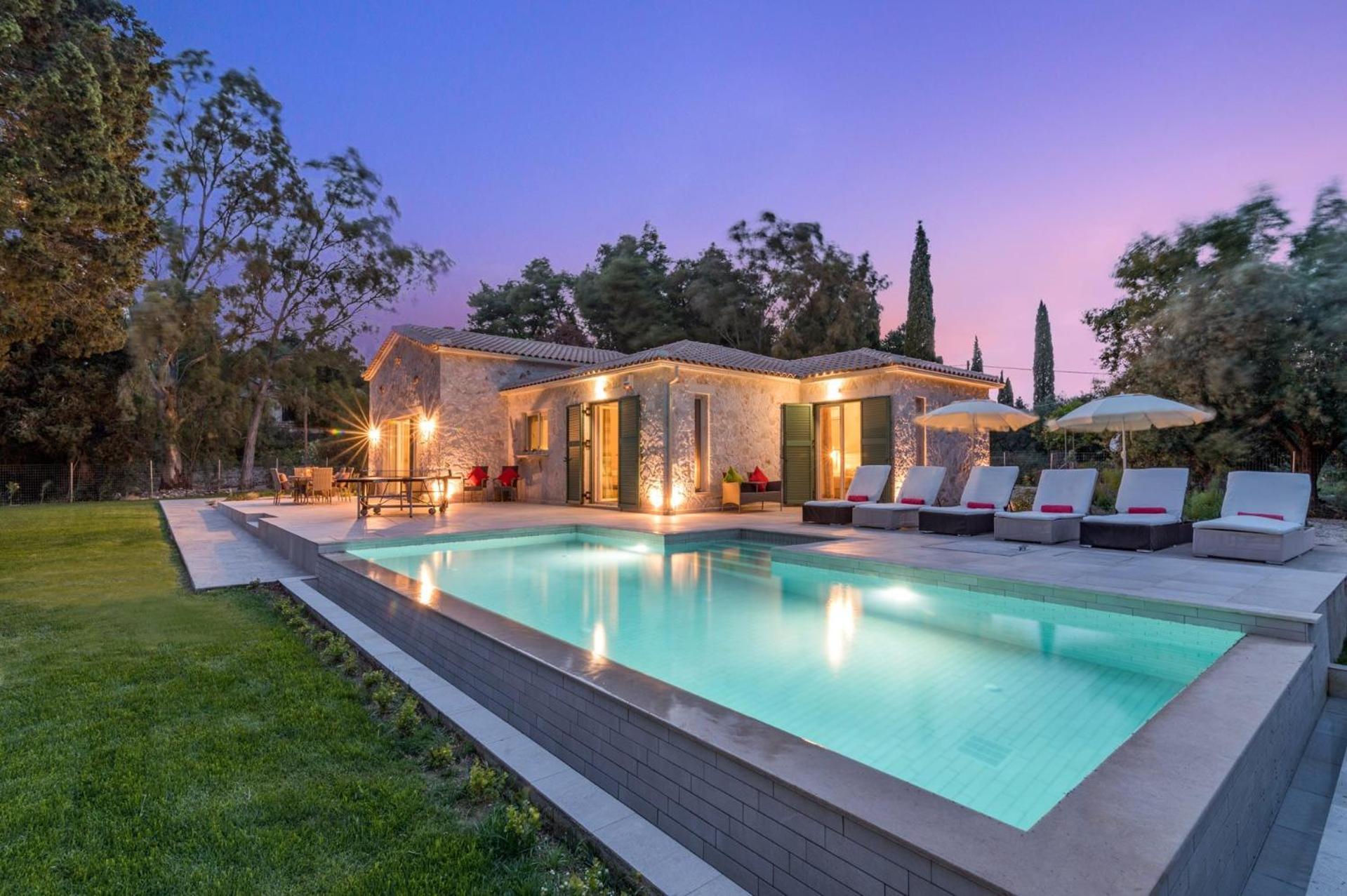 Astarte Villas - Laalu Private Villa With Pool Koukounaria Exterior photo